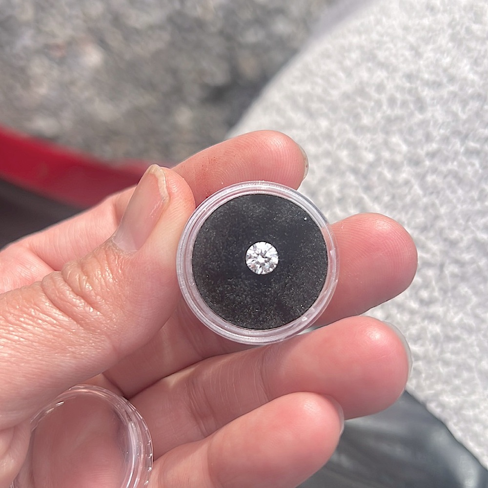 0.5 carat Lab grown diamond CVD